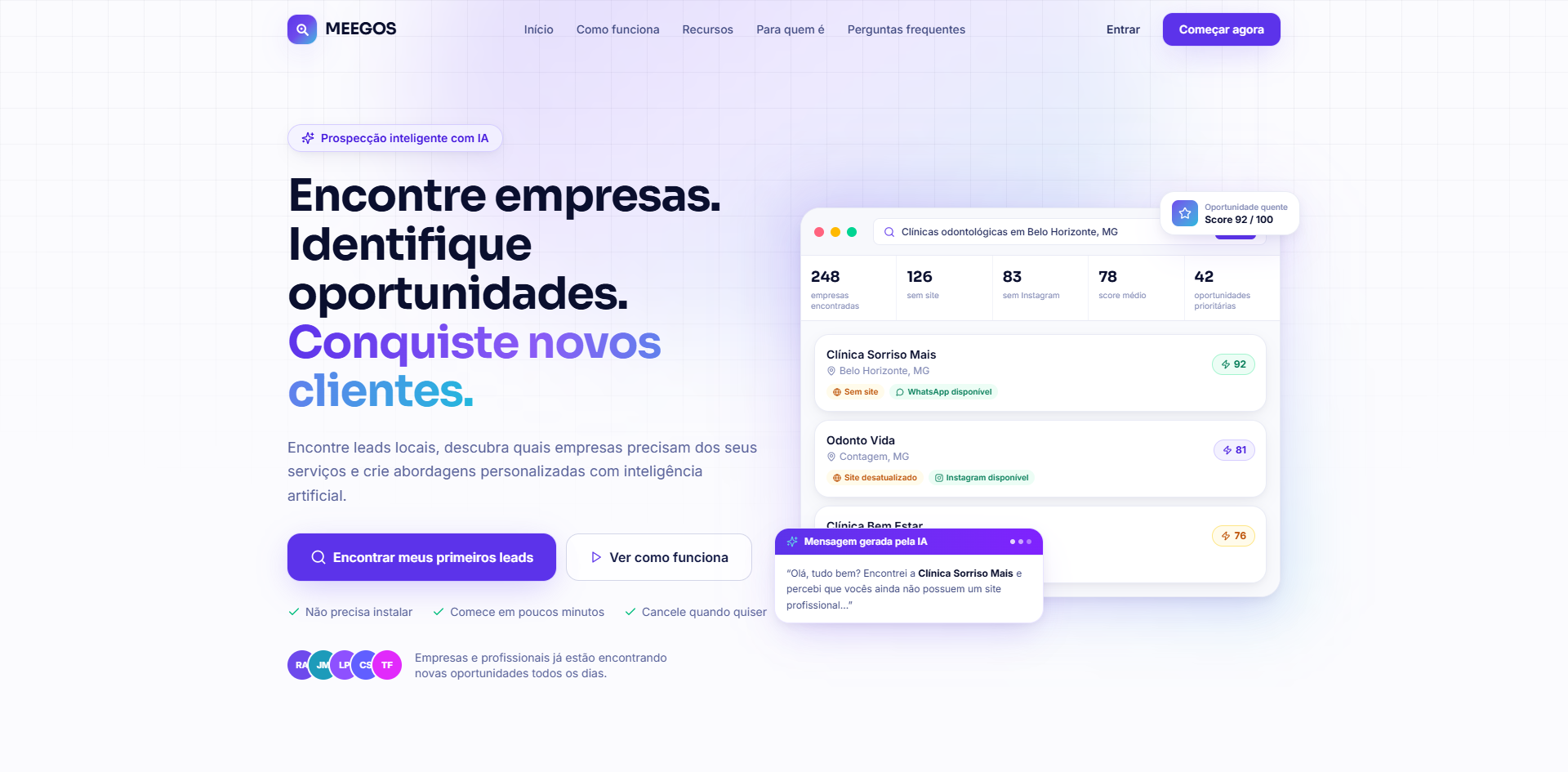 Meegos Plataforma